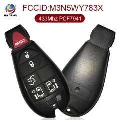 AK015009 for Chrysler Smart Remote Key 5+1 Button 433MHz PCF7941