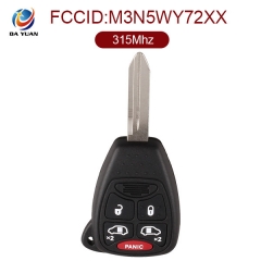 AK015022  for Chrysler Remote Key 4+1 Button 315MHz PCF7941 M3N5WY72XX