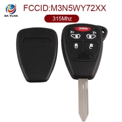 AK015022  for Chrysler Remote Key 4+1 Button 315MHz PCF7941 M3N5WY72XX