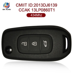 AK010032 for Renault  Flip Key 3 Button 434MHz PCF7961M With SX Logo