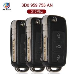 AK001034 for VW Touareg Flip Key 3 Button 315MHz 3D0 959 753 AN