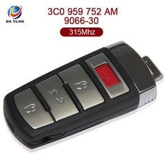 AK001032 for VW Passat CC Smart Key 3+1 Button 315MHz ID48 3C0 959 752 AM