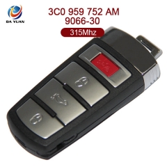 AK001032 for VW Passat CC Smart Key 3+1 Button 315MHz ID48 3C0 959 752 AM