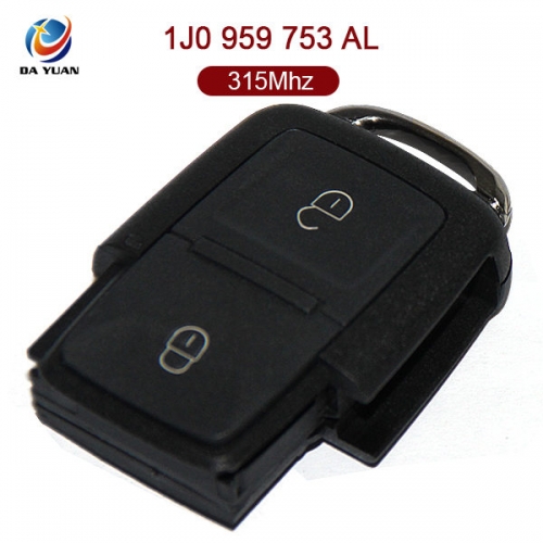 AK001030 for VW Remote Key 2+1 Button 315MHz 1J0 959 753 AL