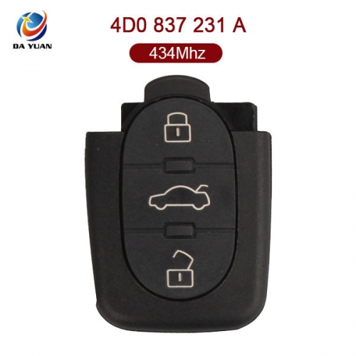 AK001033 for VW Remote Key 433.92MHz 4D0 837 231 A