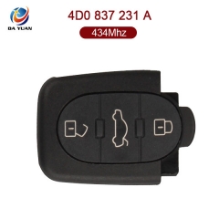 AK001033 for VW Remote Key 433.92MHz 4D0 837 231 A