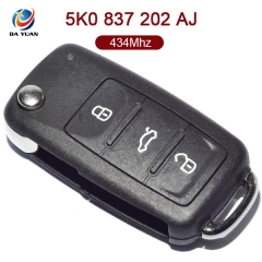 AK001060 Volkswagen New Bora Sagitar Touran remote keyless go3 button 434MHz ID48 5K0 837 202 AJ