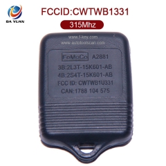 AK018001 for Ford 3 Button Remote key 315MHz CWTWB1U331