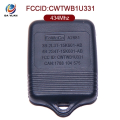 AK018002 for Ford 3 Button Remote Key 434MHz CWTWB1U331