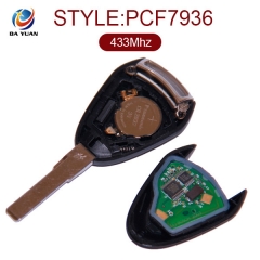 AK005015 for Porsche Remote Control Key 3 Button 433MHz ID46 PCF7936