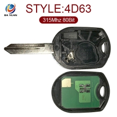 AK018020 for Ford Edge Remote Key 2+1 Button 315MHz 4D63 80bit CWTWB1U793