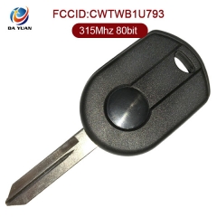 AK018021 for Ford Edge Remote Key 3+1 Button 315MHz 4D63 80Bit CWTWB1U793