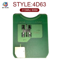 AK018020 for Ford Edge Remote Key 2+1 Button 315MHz 4D63 80bit CWTWB1U793