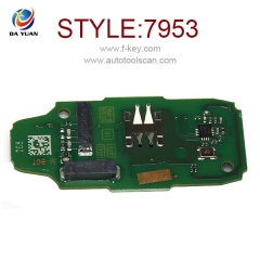 AK018056 for Ford Focus Smart Card FCCID KR5876268 F1ET-15K601 AC/F1ET-15K601 AE 3 Button 434MHz PCF7953