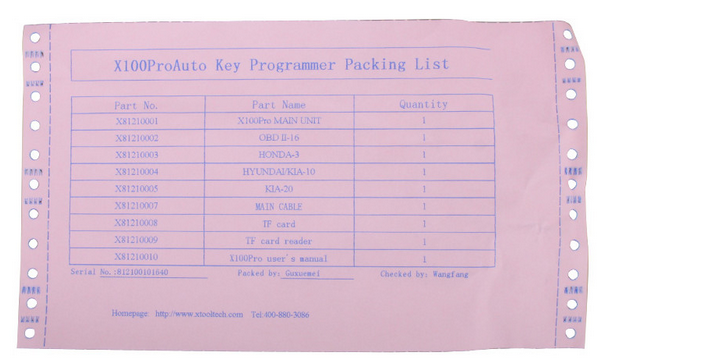 AKP123 Promotion Xtool X100 PRO Auto Key Programmer X100+ Updated Version