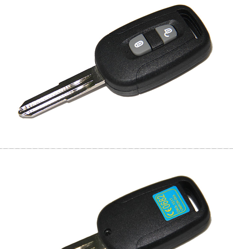 AK014033 Chevrolet Captiva 2 button Remote Key 433MHZ ID46 2006-2010