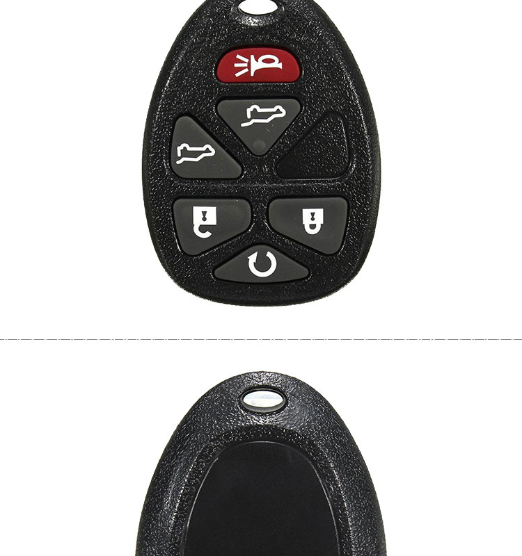 AK014028 Chevrolet 5+1 button Remote Set 315MHZ FCC ID KOBGT04A