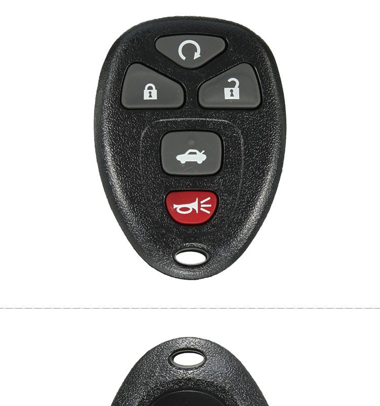 AK014027 Chevrolet 5 button Remote Set (315MHz FCC IDOUC60270)