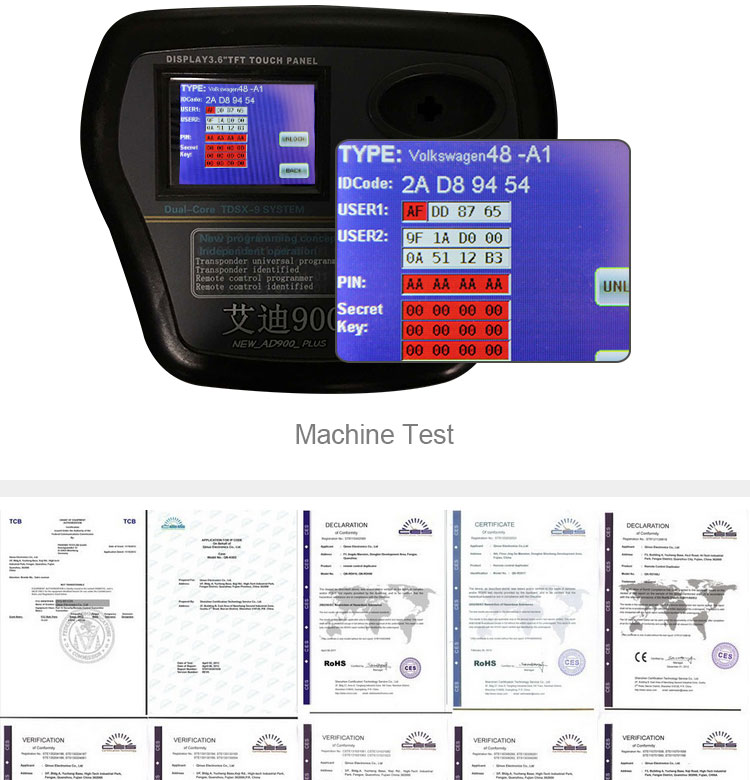 DY120301  A1 TP23 ID48 CAN glass transponder chip for VW