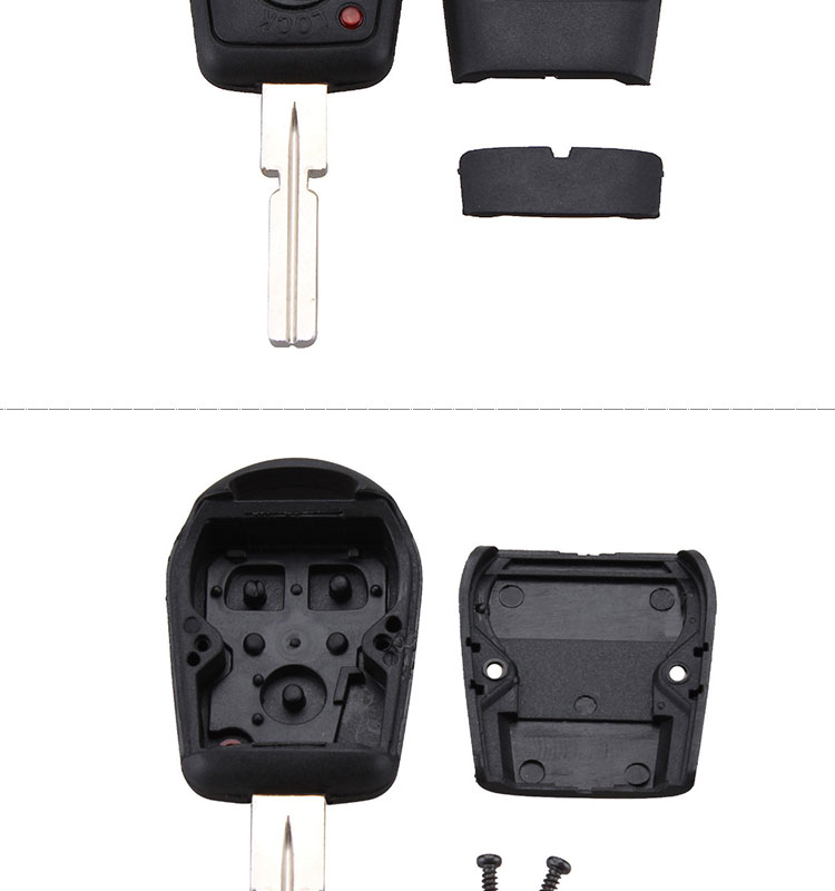 AK006002 For BMW E31 E32 E34 E36 E38 E39 E46 3 button Remote Key 315hz ID44 HU58