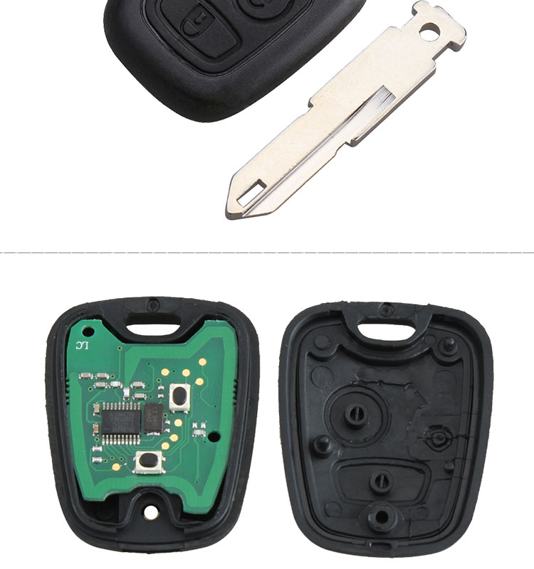 AK009024 For Peugeot 206 207 433MHZ Remote Key ID46