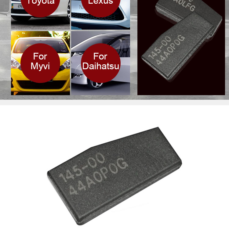 DY120501 Transponder Chip for Toyota ID4D68 chip carbon 