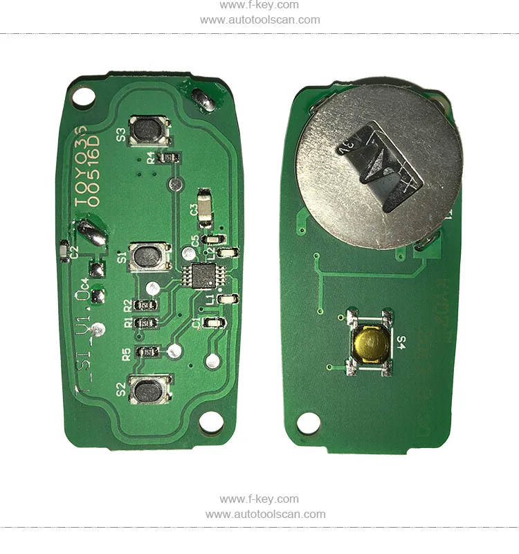 AK007006 Toyota 3+1 Button Remote Set(USA) 315MHZ FCCID GQ43VT14T AK007006 Toyota 3+1 Button Remote Set(USA) 315MHZ FCCID GQ43VT14T