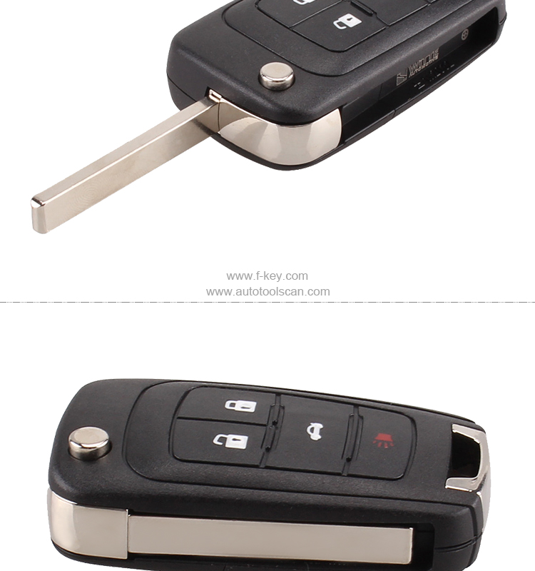 AK013001 Buick 4 Button Flip Remote Key 315MHZ ID46