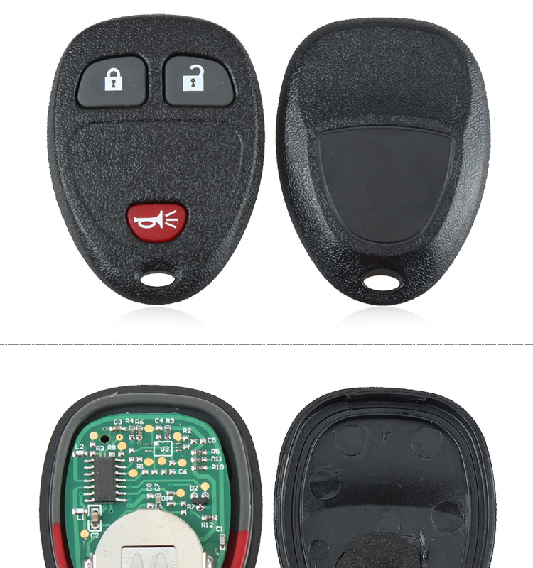 AK014039 Remote fob 2+1 button 315Mhz OUC60270 for GM 15913420 GMC Acadia Savana