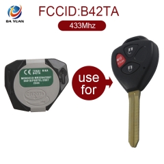 AK007044 Remote Key Fob 3 Button 433MHz  for Toyota 2005-2008 Hilux FCC ID B42TA