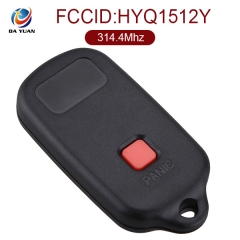 AK007004 for Toyota 3+1 Button Remote control(USA) 314.4MHZ FCC ID HYQ1512Y