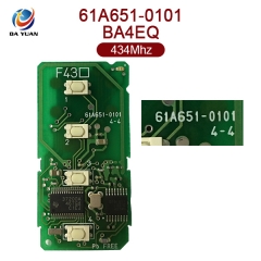 AK007086  for Toyota smart card 3+1buttons  434MHZ 8A Chip 61A651-0101