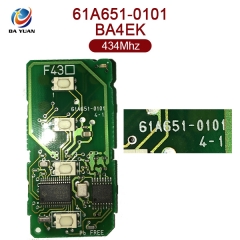 AK007088 for Toyota smart card 3 +1 buttons 61A651-0101 BA4EK 8A chip