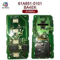 AK007088 for Toyota smart card 3 +1 buttons 61A651-0101 BA4EK 8A chip