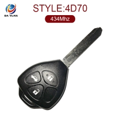 AK007066 For toyota 3Button 434MHZ 4D70 NXP board TOY47