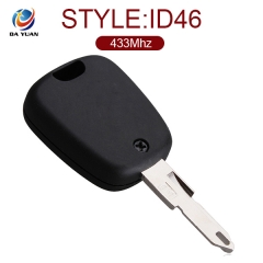 AK009024 For Peugeot 206 207 433MHZ Remote Key ID46