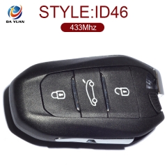 AK009029 for Peugeot 2008 308 508 Smart Key 3 Button 433MHz PCF7945