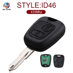 AK009024 For Peugeot 206 207 433MHZ Remote Key ID46