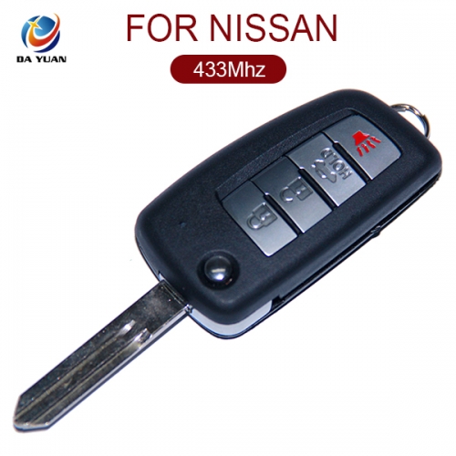 AK027033 for Nissan Tiida New Sunshine Sylphy VDO 3+1 Button 433MHz