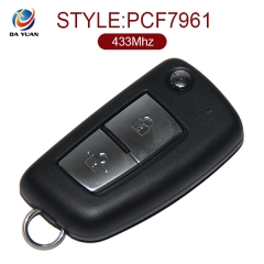 AK027029 Original for Nissan Juke Flip Key 2 Button 433MHz PCF7961 H0561-BA60C