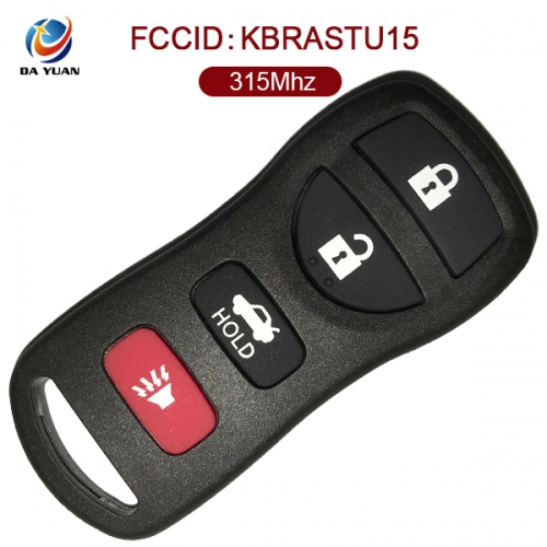 AK027019 for Nissan Remote Key 4 Button 315MHz  KBRASTU15