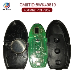 AK027027 Original for Nissan Murano Smart Key 3 Button 433MHz PCF7952 5WK49619