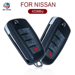 AK027033 for Nissan Tiida New Sunshine Sylphy VDO 3+1 Button 433MHz