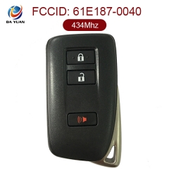 AK052011 Original for Lexus smart card 2+1 Button 434MHz 8A Chip 61E187-0040