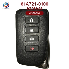 AK052009 Original for Lexus smart card 3+1 Button  434MHz 8A Chip 61A721-0100 BC4EQ