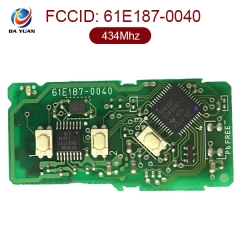 AK052012 Original for Lexus smart card 3 Button 434MHz 8A Chip 61E187-0040