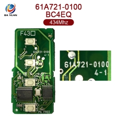 AK052009 Original for Lexus smart card 3+1 Button  434MHz 8A Chip 61A721-0100 BC4EQ