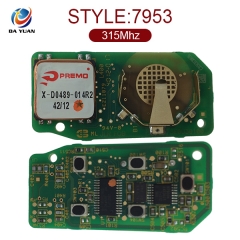 AK004013 for Range Rover 5 Button Smart Card 315MHz