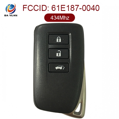 AK052012 Original for Lexus smart card 3 Button 434MHz 8A Chip 61E187-0040