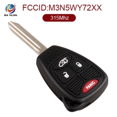 AK015031 for Chrysler Remote Key 3+1 Button 315MHz ID46 M3N5WY72XX